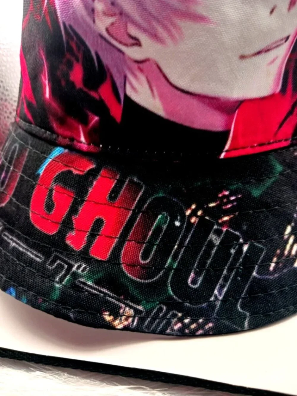 Tokyo Ghoul Graphic Print Bucket Hat Anime Unisex